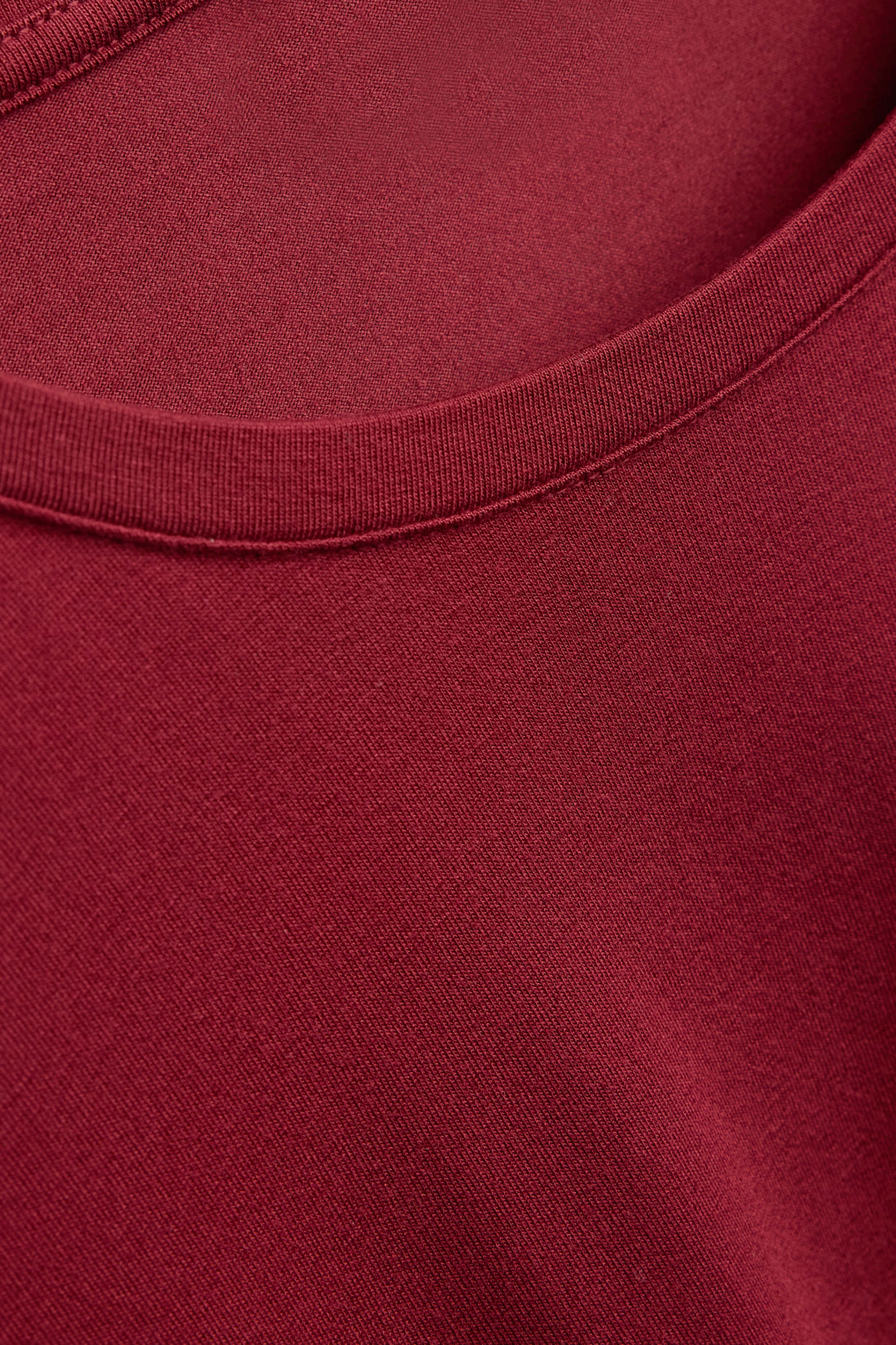 T-shirt - relaxed fit bordeaux