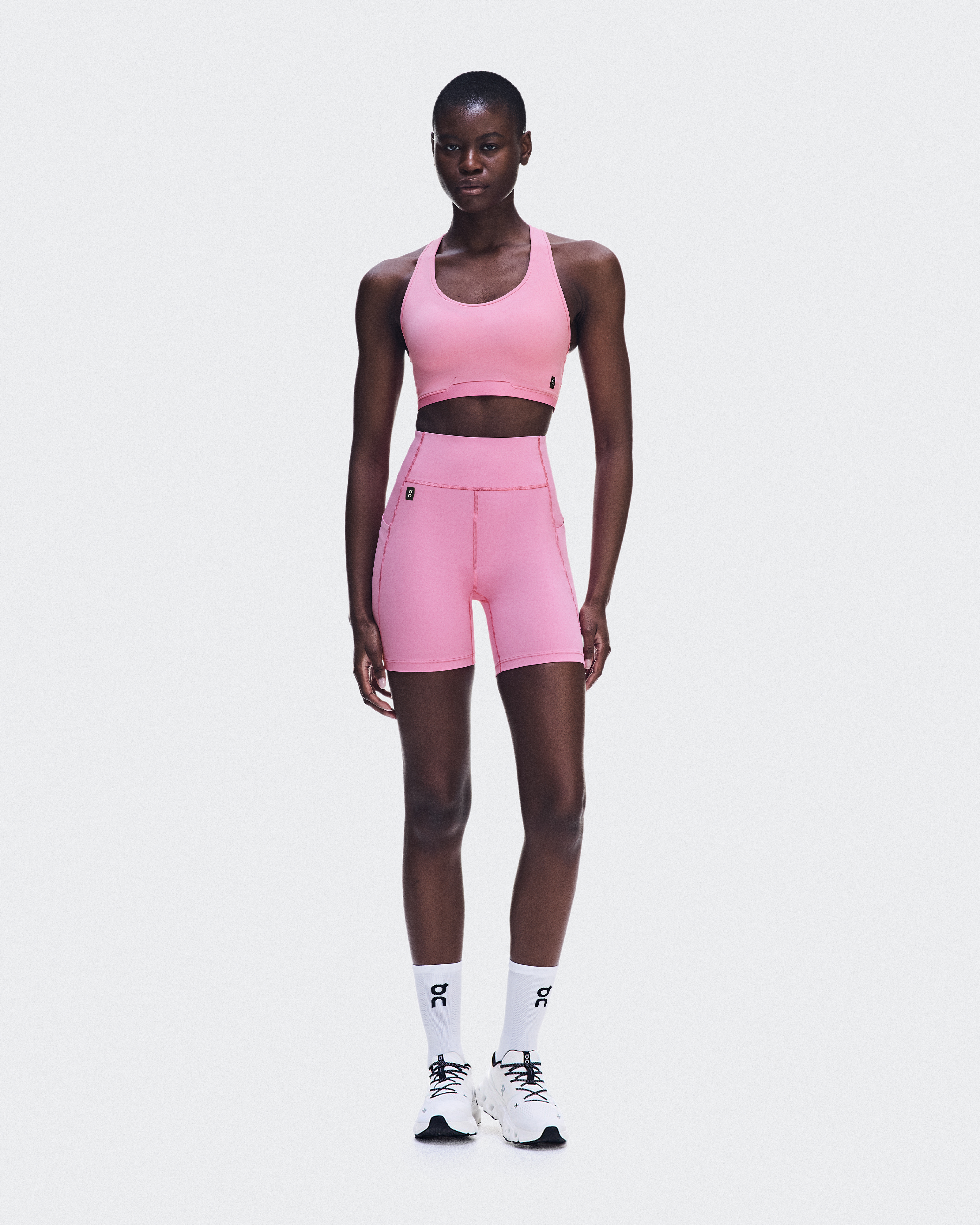 Train Tights Short 6" - Bubblegum