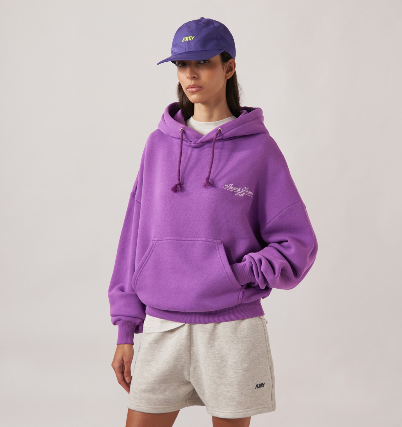 FLOATING DREAMS HOODIE WOMAN - PINK