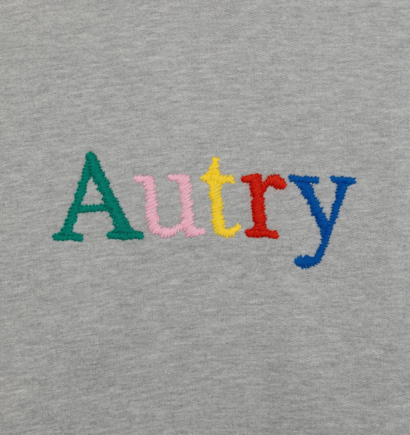 SWEATSHIRT WITH MULTICOLOR LOGO UNISEX - WHITE