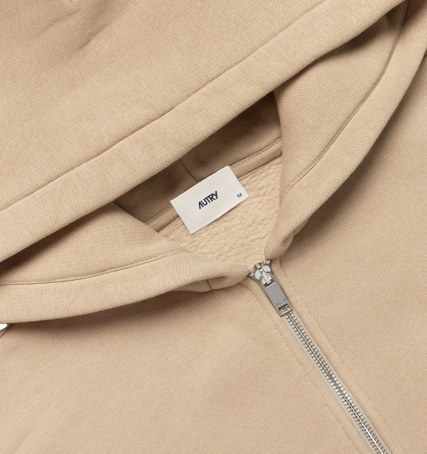 UNISEX ZIP-UP HOODIE - WHITE
