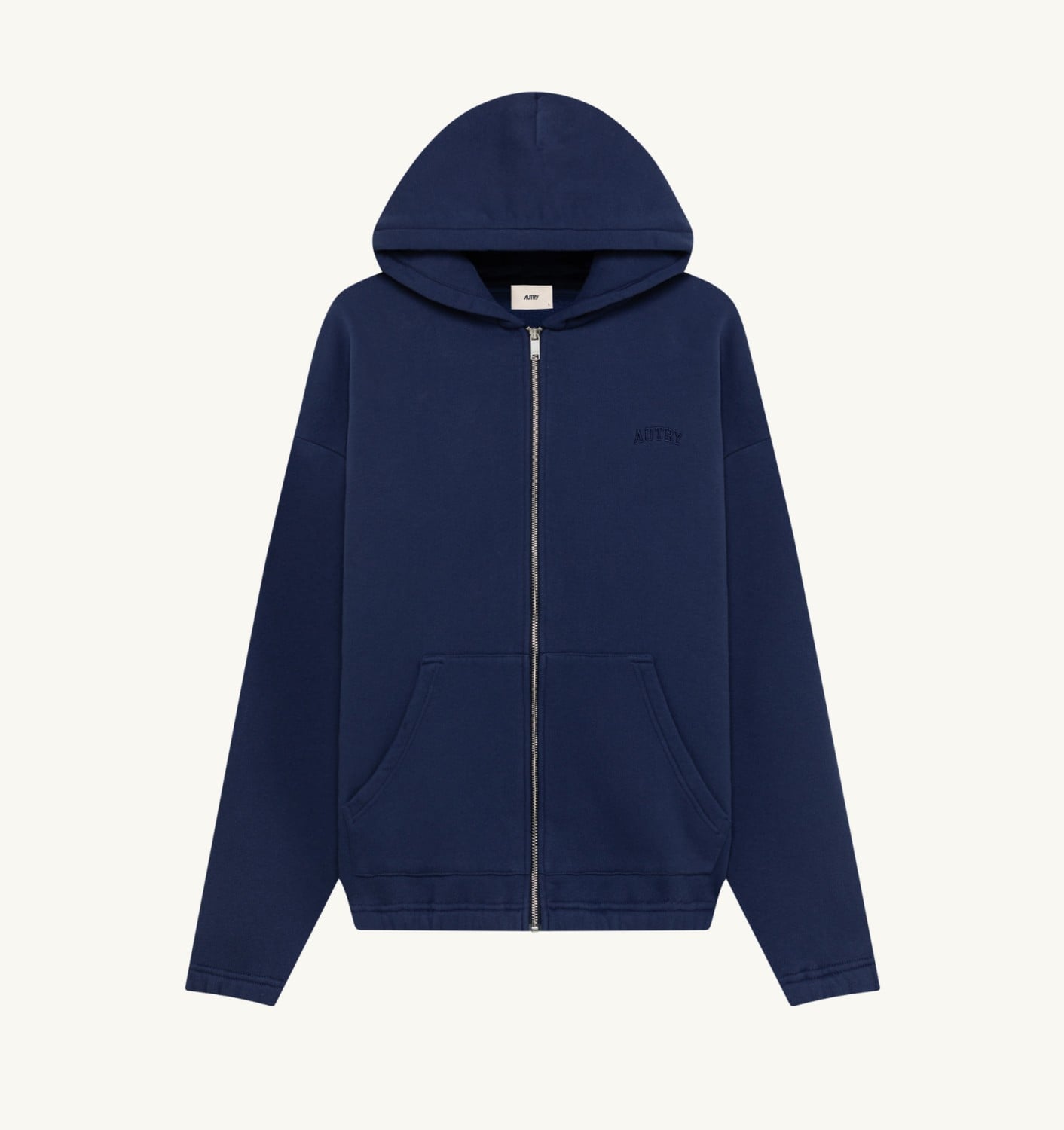 UNISEX ZIP-UP HOODIE - NAVY