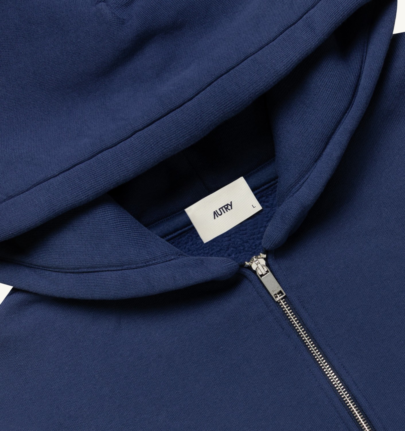 UNISEX ZIP-UP HOODIE - NAVY