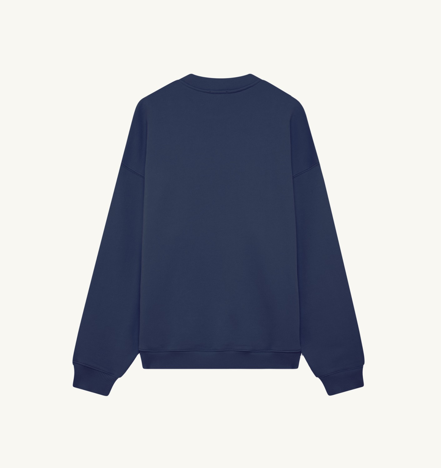 DOUBLE LOGO SWEATSHIRT UNISEX - NAVY