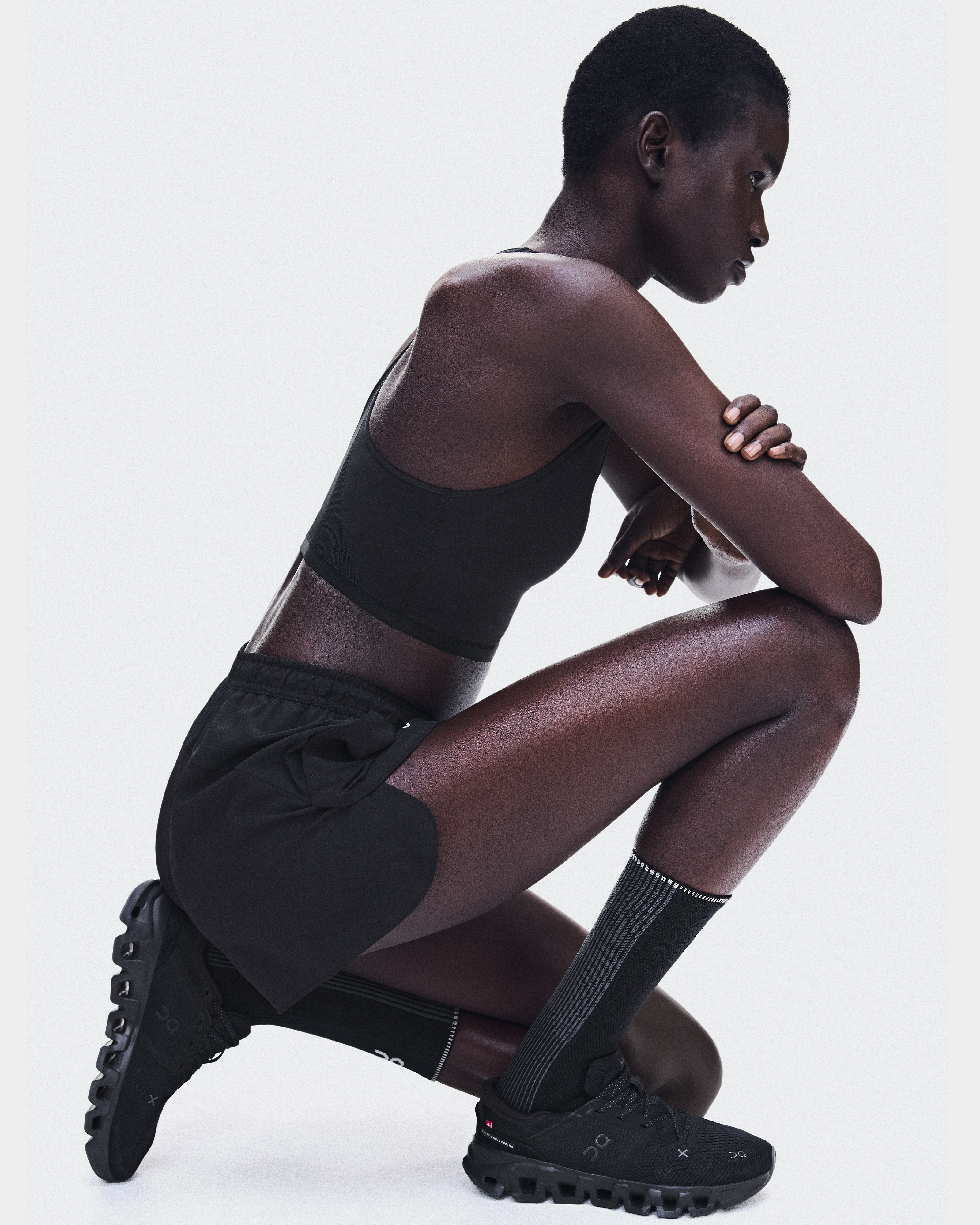 Train Shorts 3" - Black