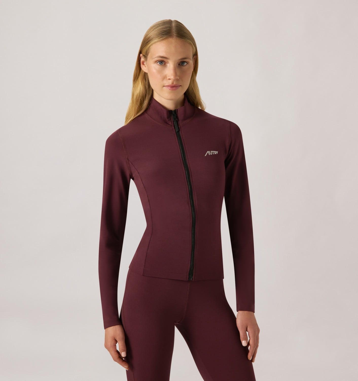 ACTIVE JACKET FOR WOMAN - BURGUNDY