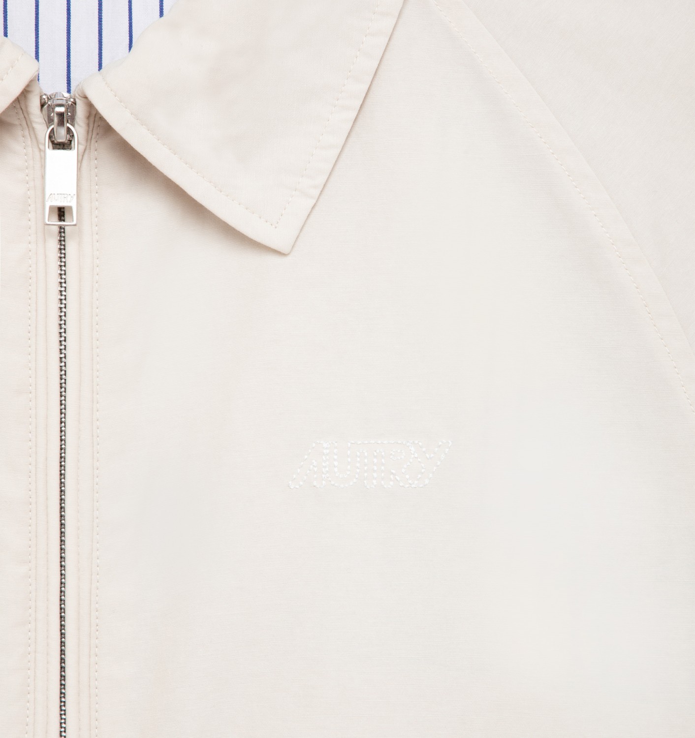 CASUAL FULL ZIP JACKET UNISEX - WHITE