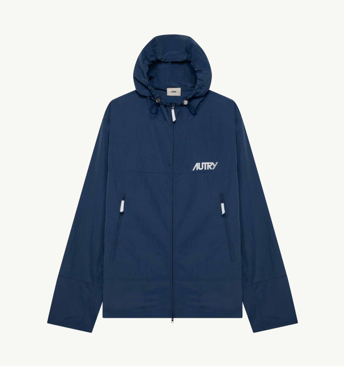 RIPSTOP FULL ZIP JACKET UNISEX - BLUE