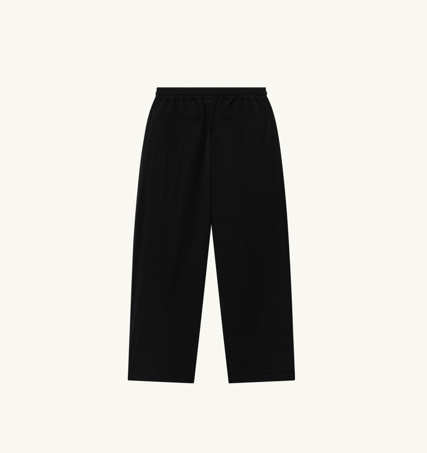TONAL LOGO NYLON PANTS UNISEX - WHITE