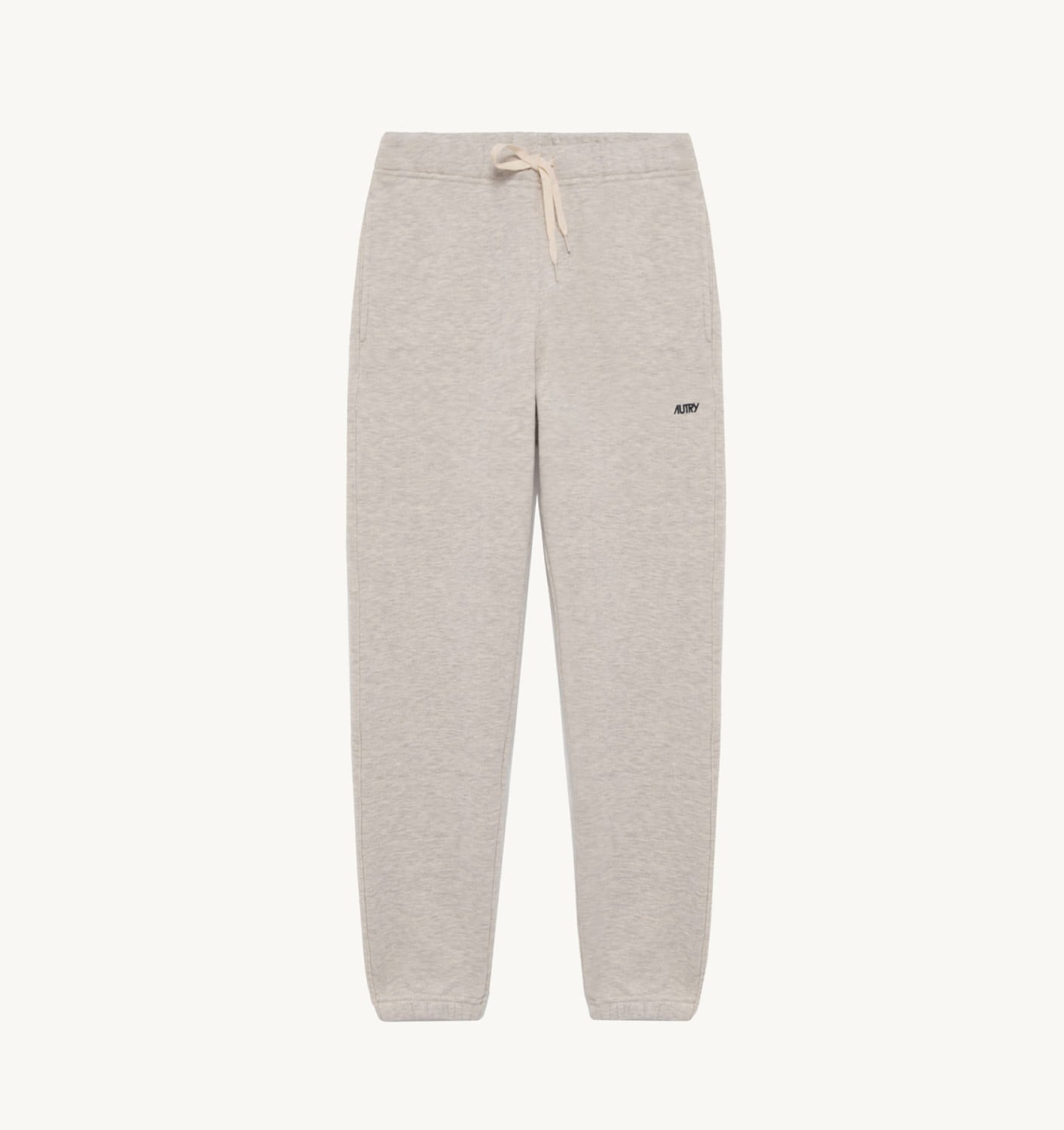 EMBROIDERED LOGO SWEATPANTS WOMAN - WHITE