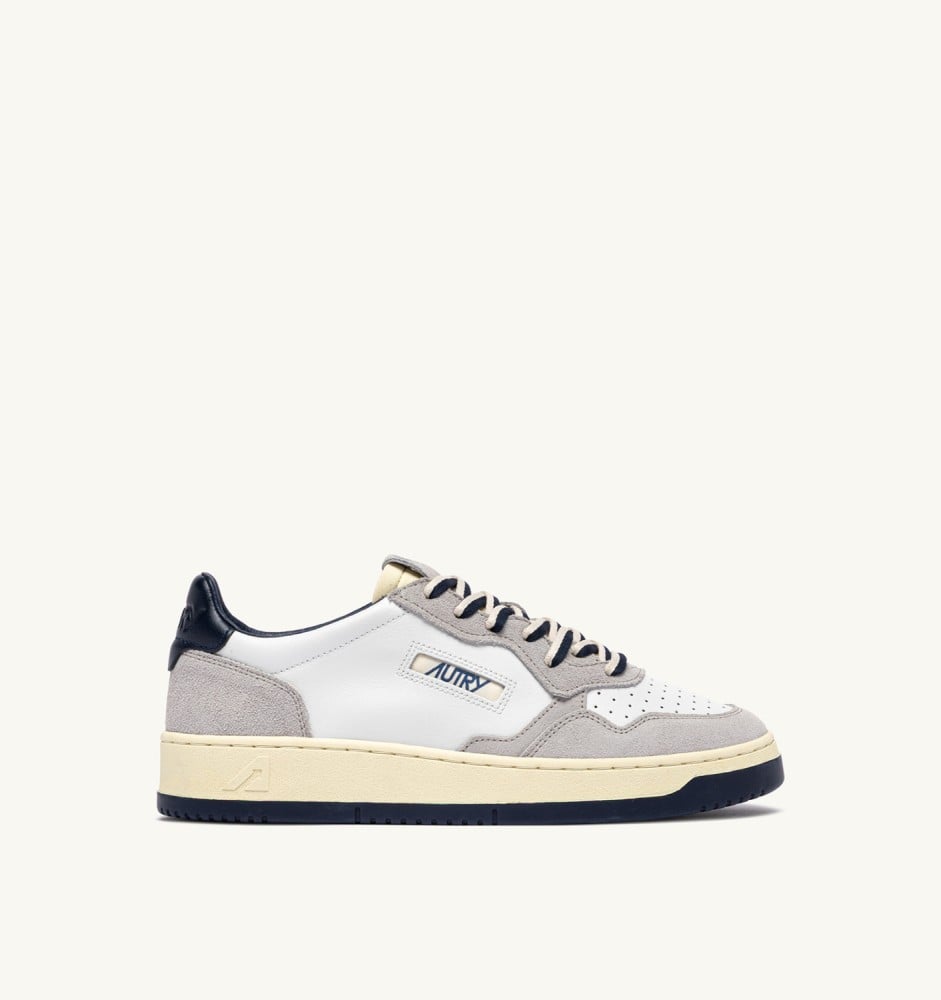MEDALIST LOW IN VAPOR AND SPACE SUEDE AND LEATHER