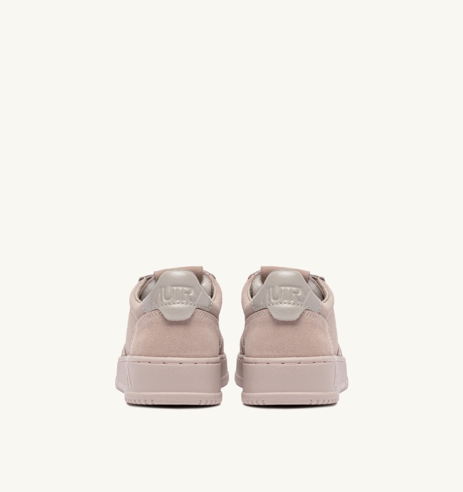 MEDALIST LOW IN PHARD AND FEATHER SUEDE