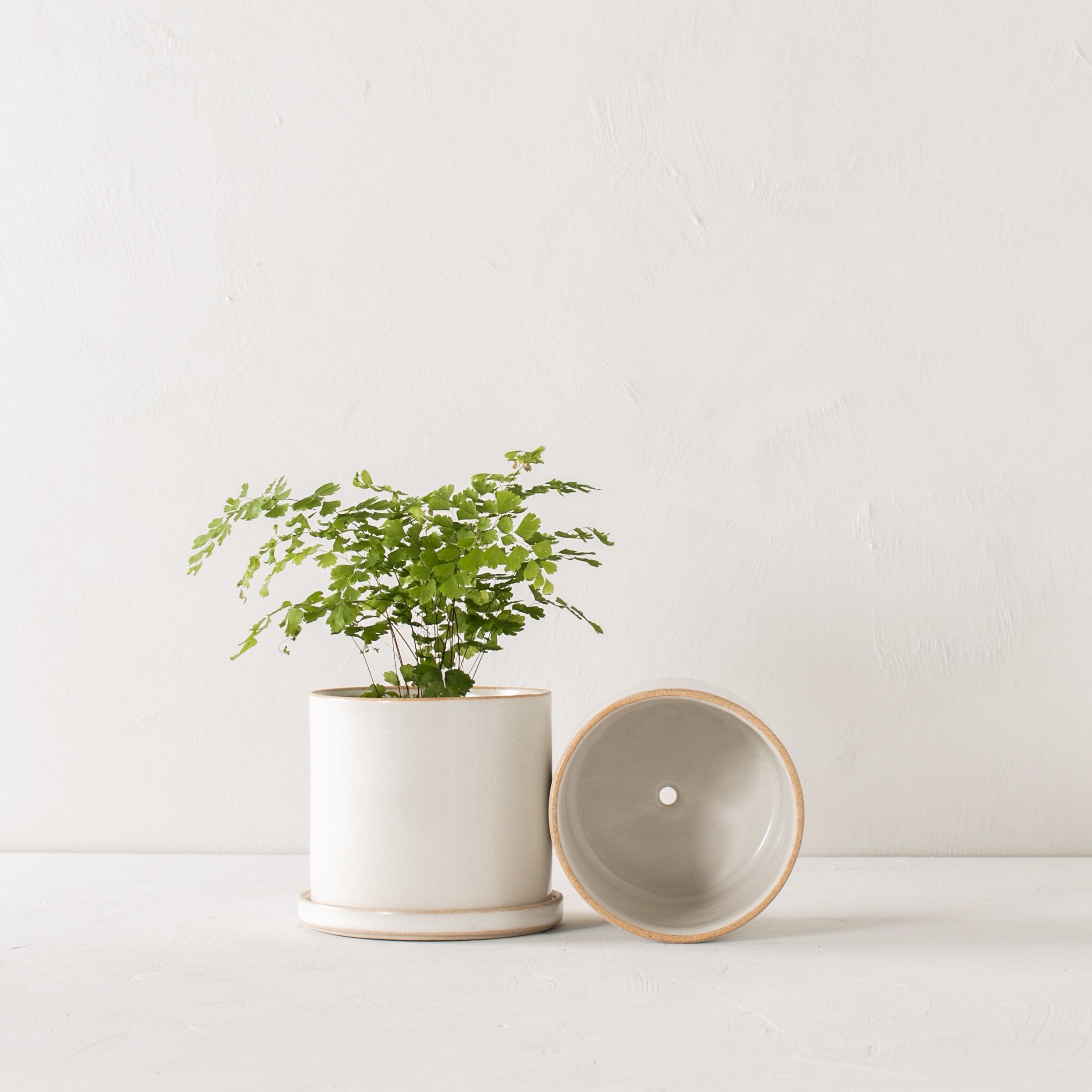 6" Minimal Planter | Stoneware image 2