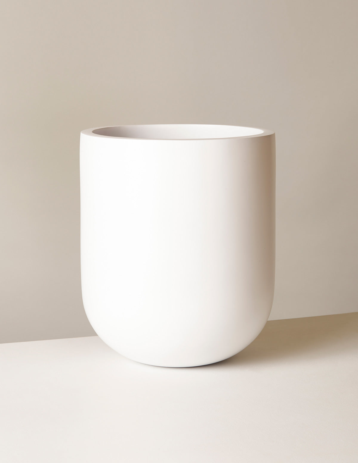 Large Modern Fiberglass Floor Planter image 1
