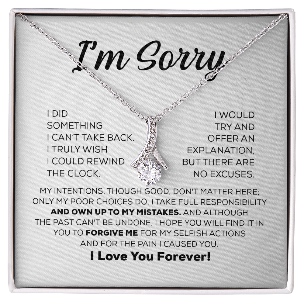 💖💖Apology Gift For Her - I Take Full Responsibility - Alluring Beauty Necklace