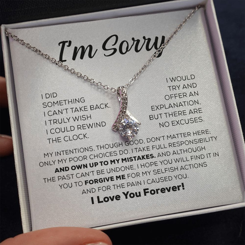 💖💖Apology Gift For Her - I Take Full Responsibility - Alluring Beauty Necklace