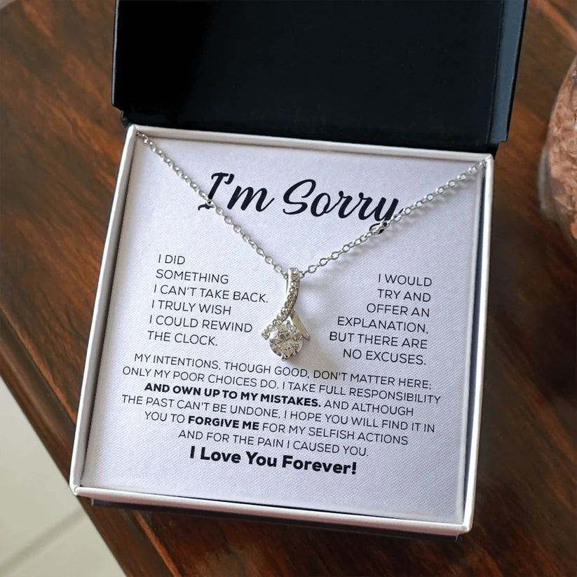💖💖Apology Gift For Her - I Take Full Responsibility - Alluring Beauty Necklace