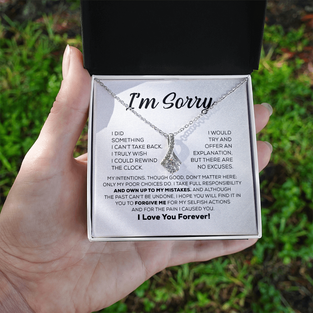 💖💖Apology Gift For Her - I Take Full Responsibility - Alluring Beauty Necklace