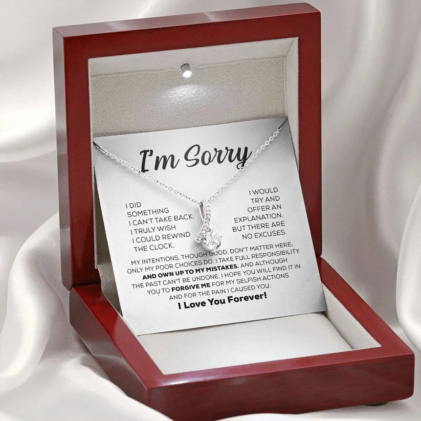 💖💖Apology Gift For Her - I Take Full Responsibility - Alluring Beauty Necklace