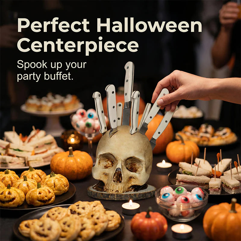 Creative Skull Knife Holder