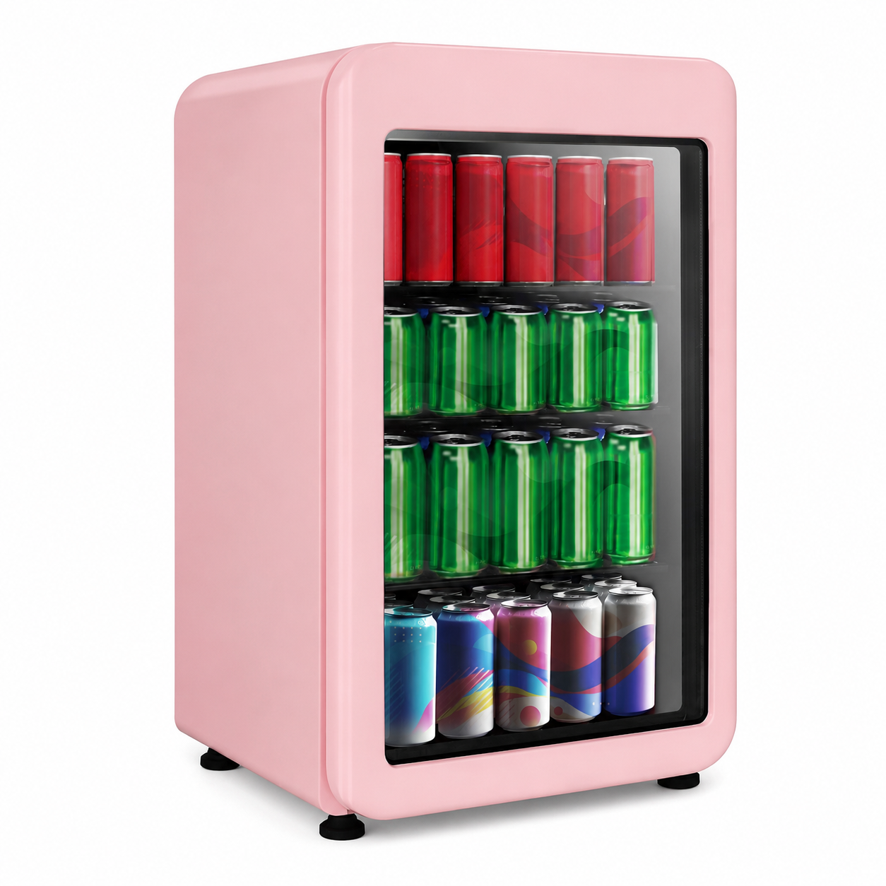 Tansharks Retro Beverage Refrigerator R-101