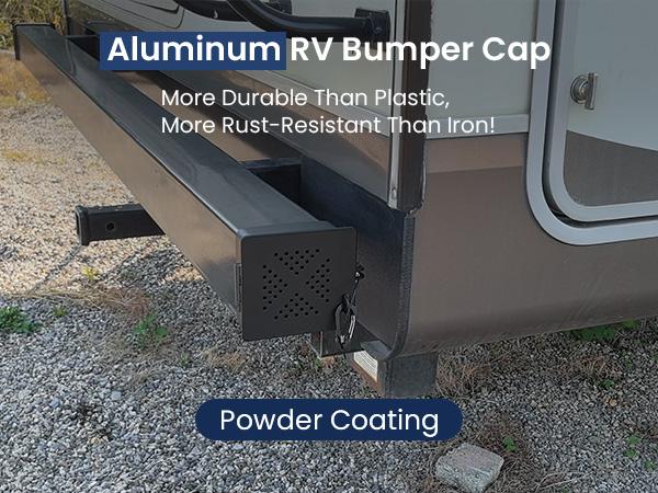 Safoner Aluminum RV Bumper End Caps for Sewer Hose Storage | Must-Have RV Camper Essential Accessories Safoner Aluminum RV Bumper End Caps for Sewer Hose Storage | Must-Have RV Camper Essential Accessories