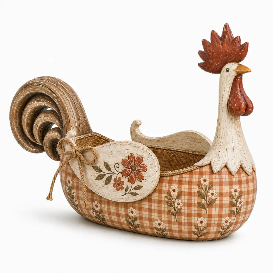 ✨🔥Vintage Farmhouse Rooster Utensil Holder  (Free shipping)