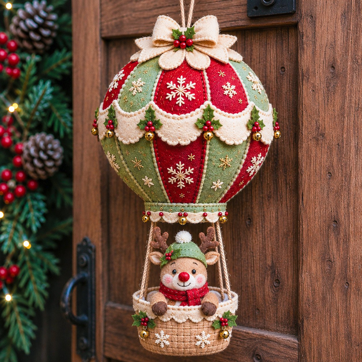 🔥LAST DAY 49% OFF -🎈 Christmas Hot Air Balloon Hanging DIY Kit