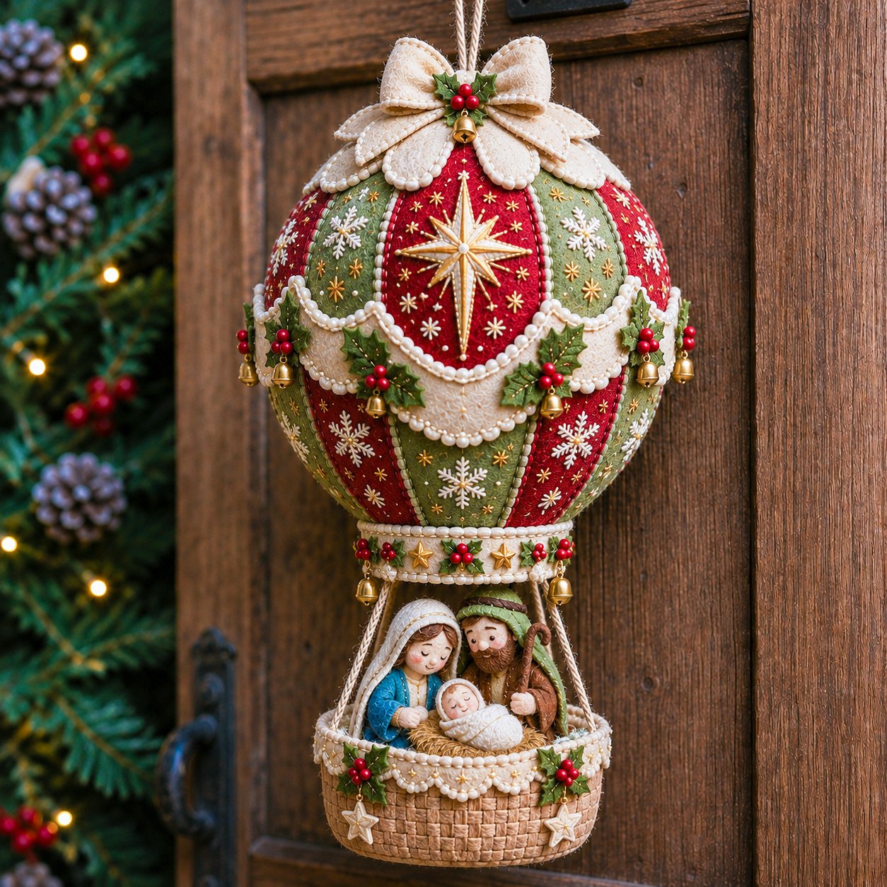 🔥LAST DAY 49% OFF -🎈 Christmas Hot Air Balloon Hanging DIY Kit