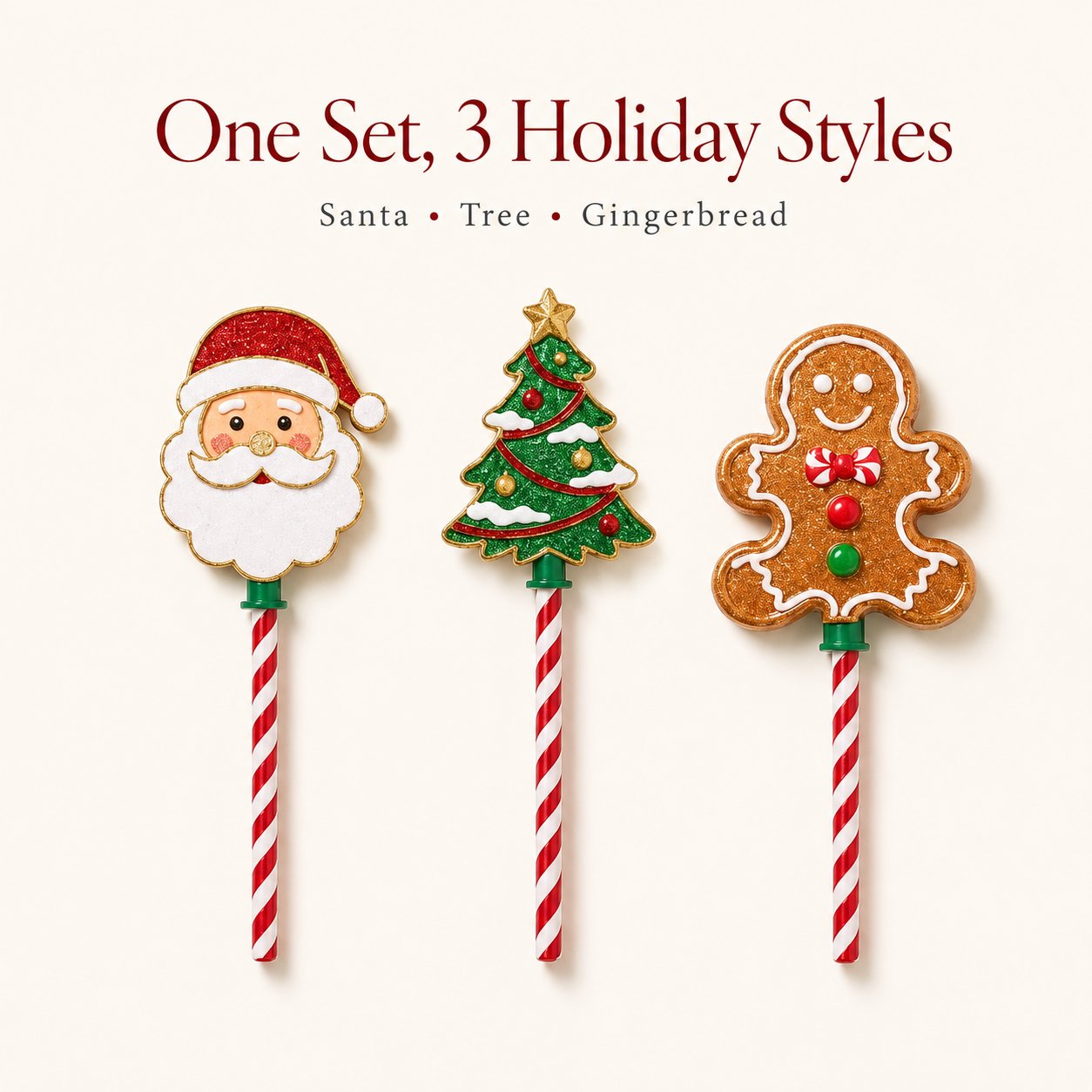 🔮🎄3-Wand Christmas Tap-to-Pay Holiday Set