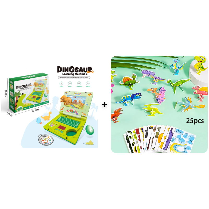 💻 50% off! 🧸 Interactive laptop toy – with lights, sounds and educational games – promotes creativity and motor skills through play 🎵