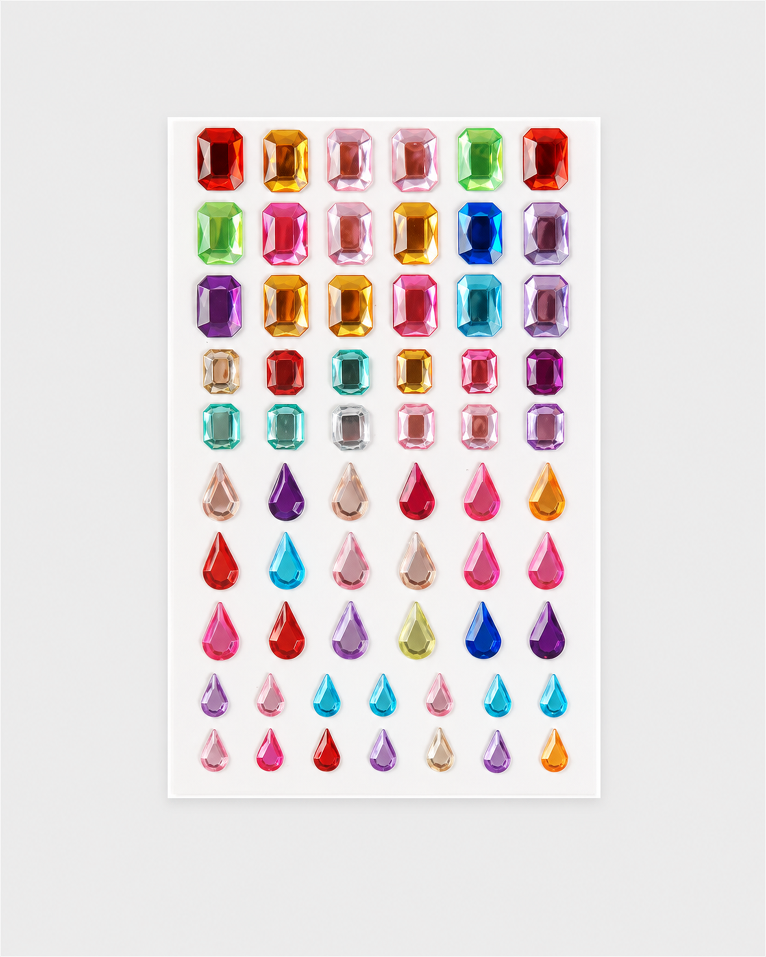 Colorful Rhinestone Stickers for Glasses