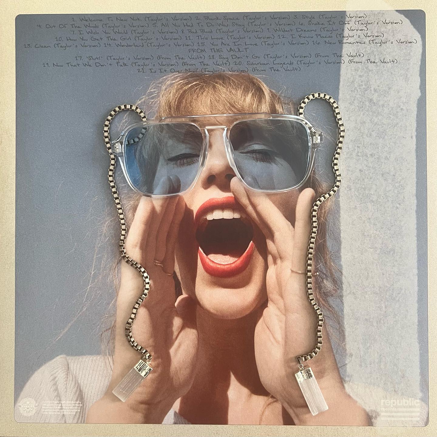 FERALHOOK chain and crystal sunwear