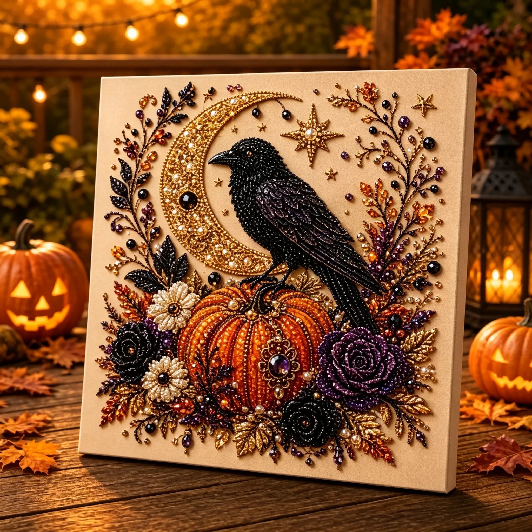 🔥Last Day 50% OFF -🎃Halloween DIY Diamond Art Kit