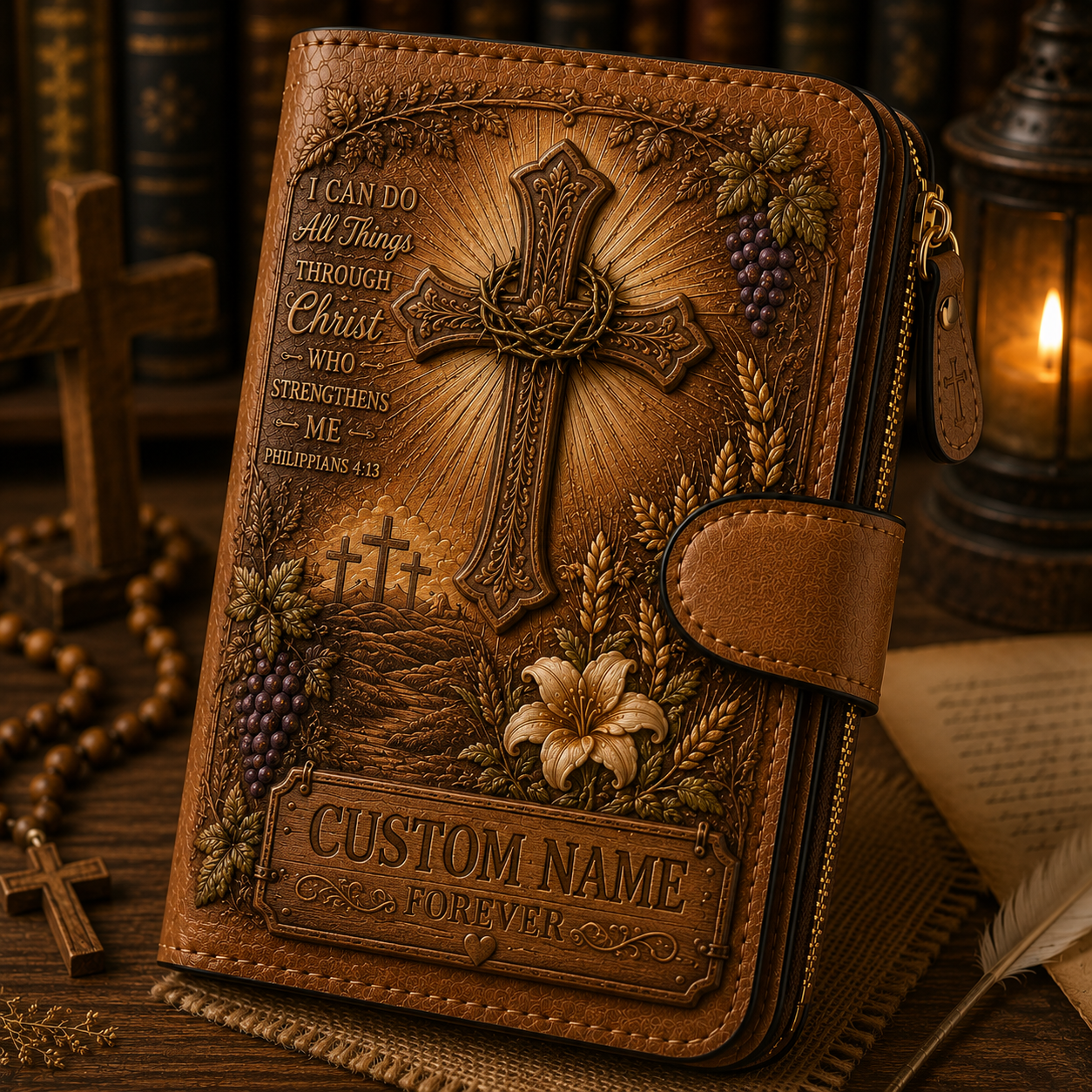 🙏Christian-themed wallets—wallets featuring Bible verses and meaningful blessings💸