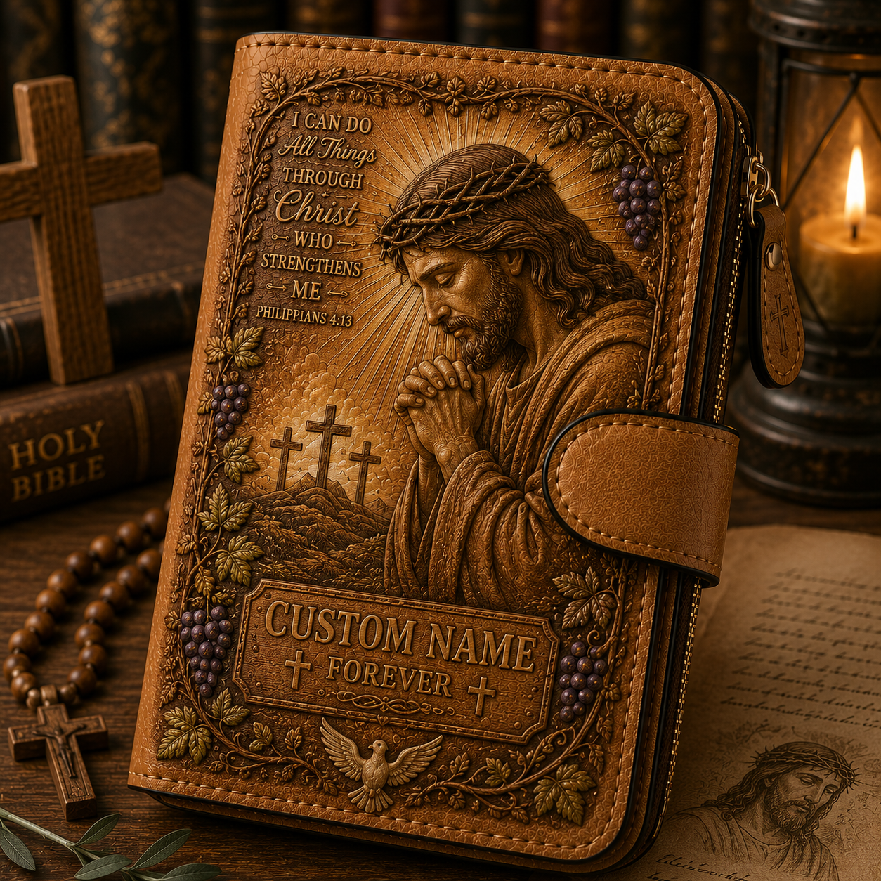 🙏Christian-themed wallets—wallets featuring Bible verses and meaningful blessings💸