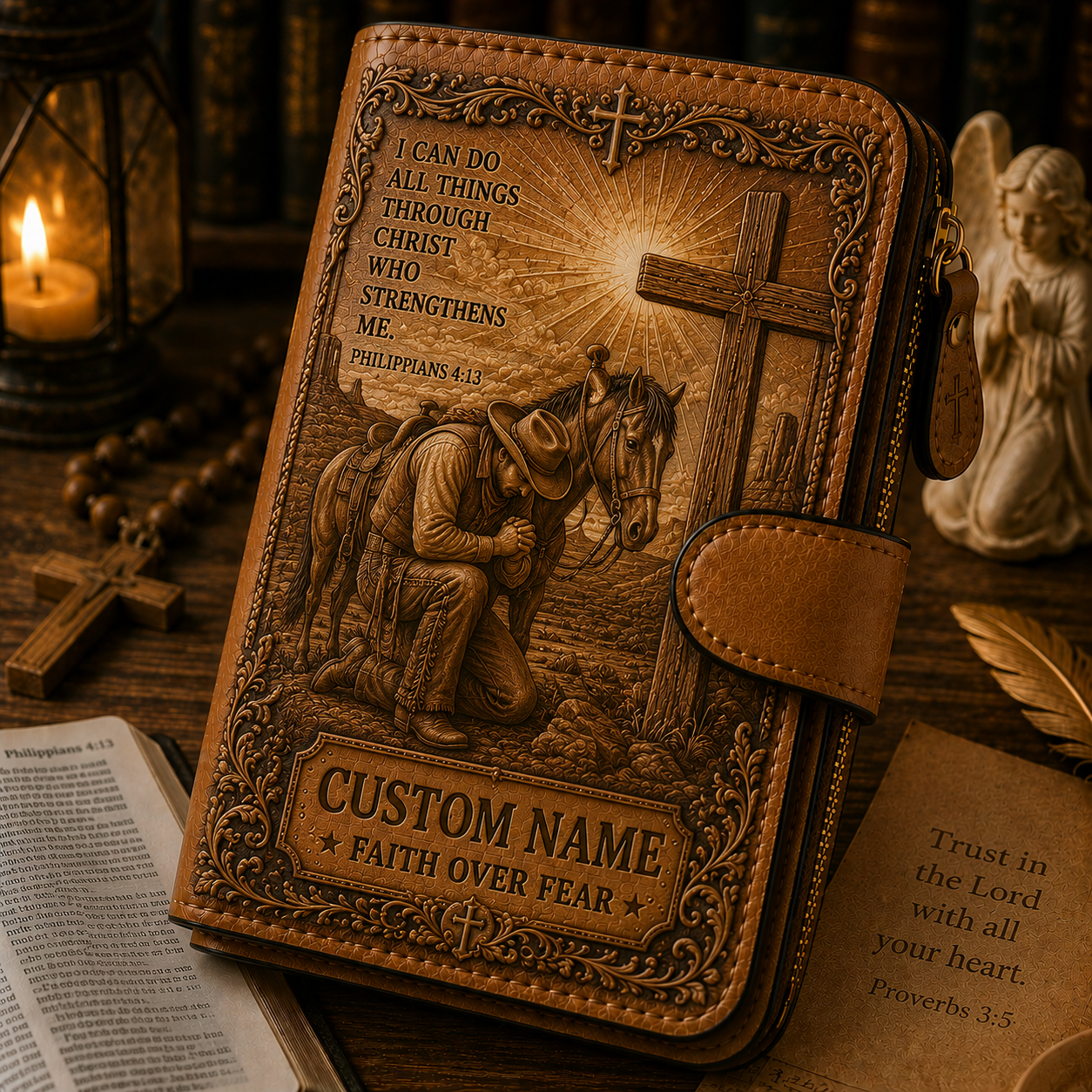 🙏Christian-themed wallets—wallets featuring Bible verses and meaningful blessings💸