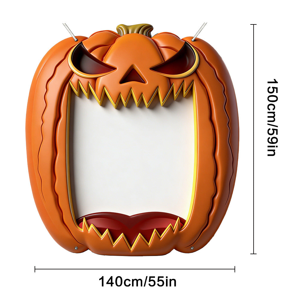 3D Effect Halloween & Christmas Front Door Frame Archway Banner – Seasonal Party Porch Decor