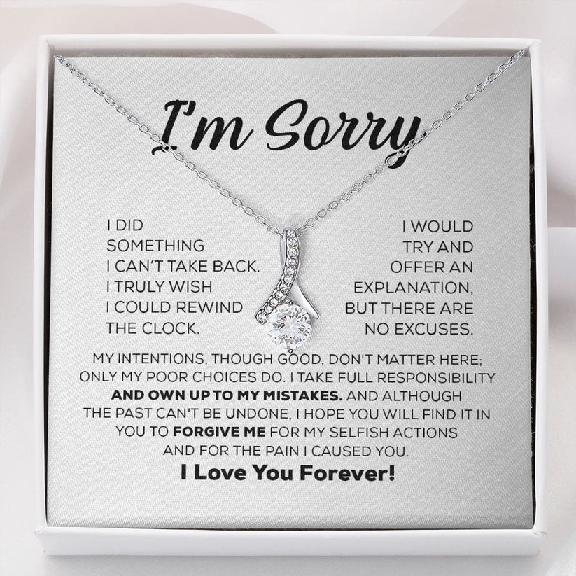 💖💖Apology Gift For Her - I Take Full Responsibility - Alluring Beauty Necklace
