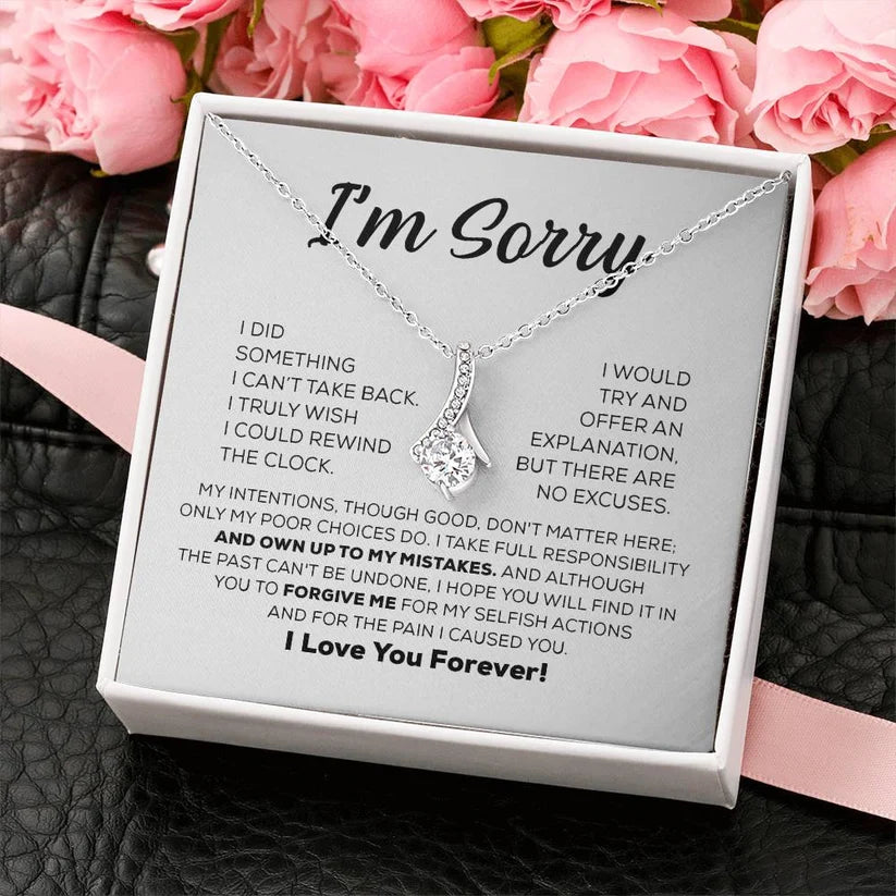 💖💖Apology Gift For Her - I Take Full Responsibility - Alluring Beauty Necklace
