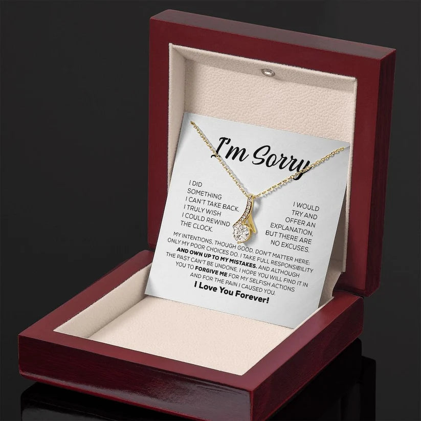 💖💖Apology Gift For Her - I Take Full Responsibility - Alluring Beauty Necklace
