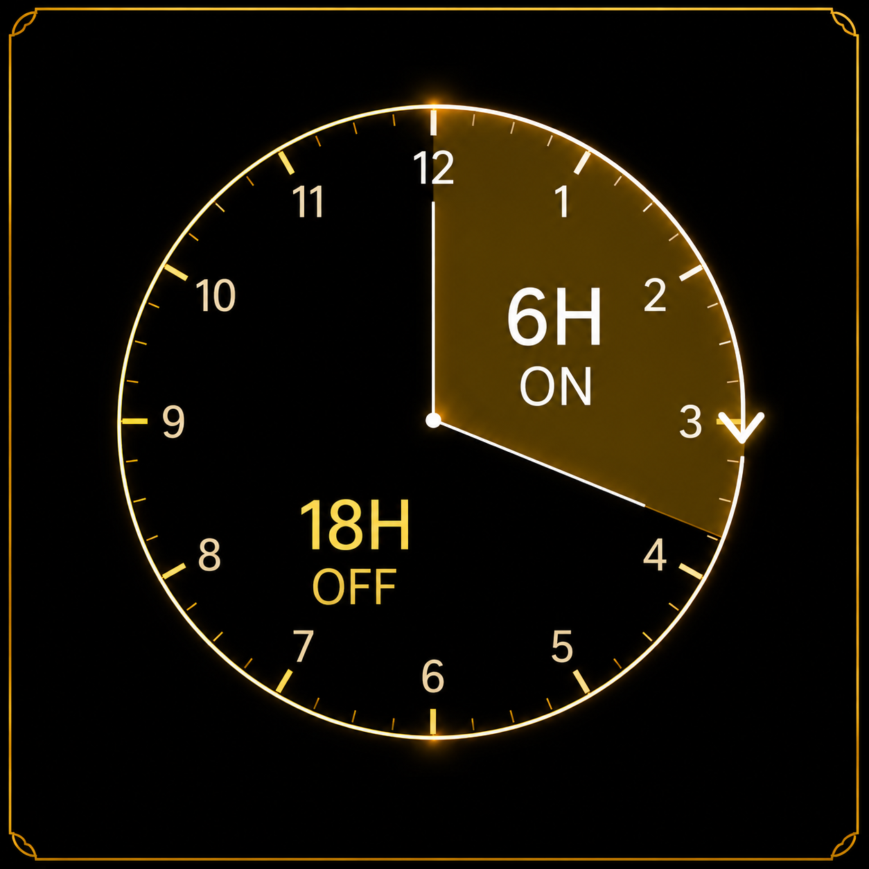 Timer function for hanging ghost lights