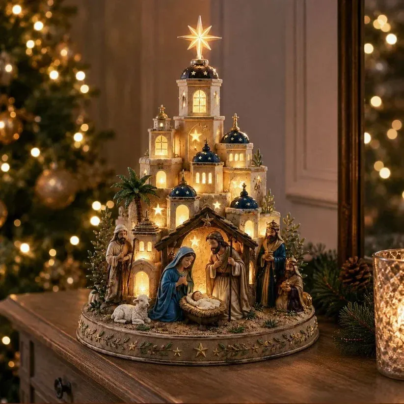 ✨ Bethlehem Nativity Church Light Tower