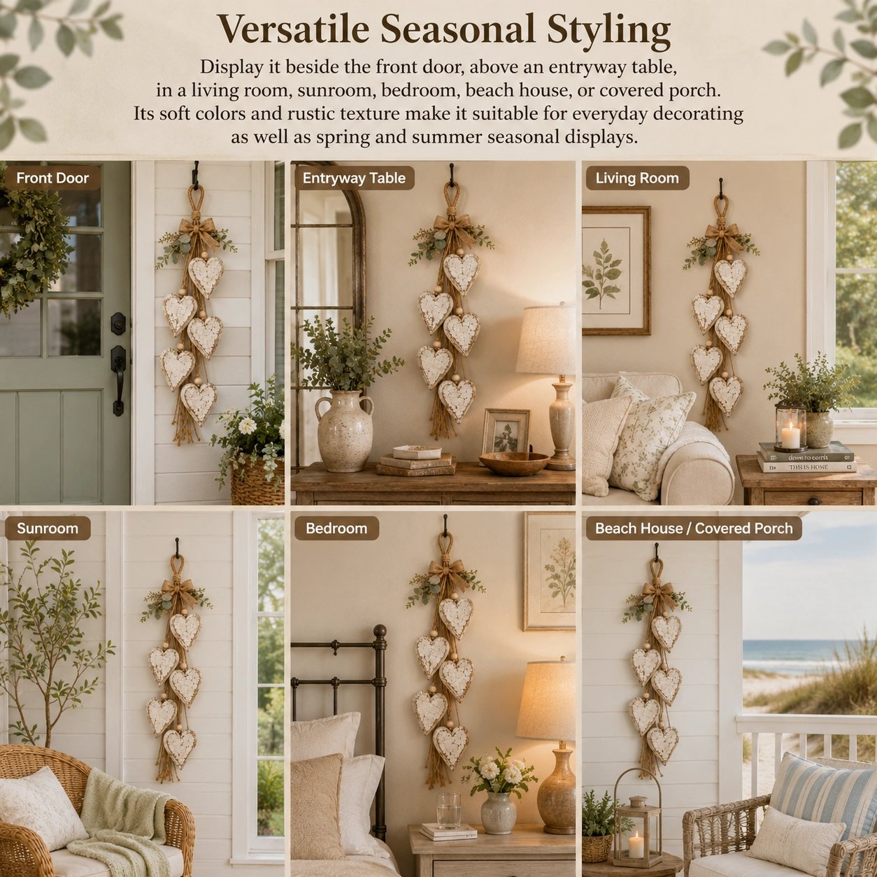 Hanging Heart Wall Decor