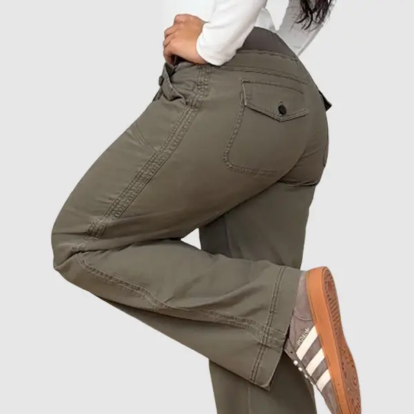 ⚡FINAL SALE⚡- 8 PACK  Women's High Stretch Mid Rise Straight Pants