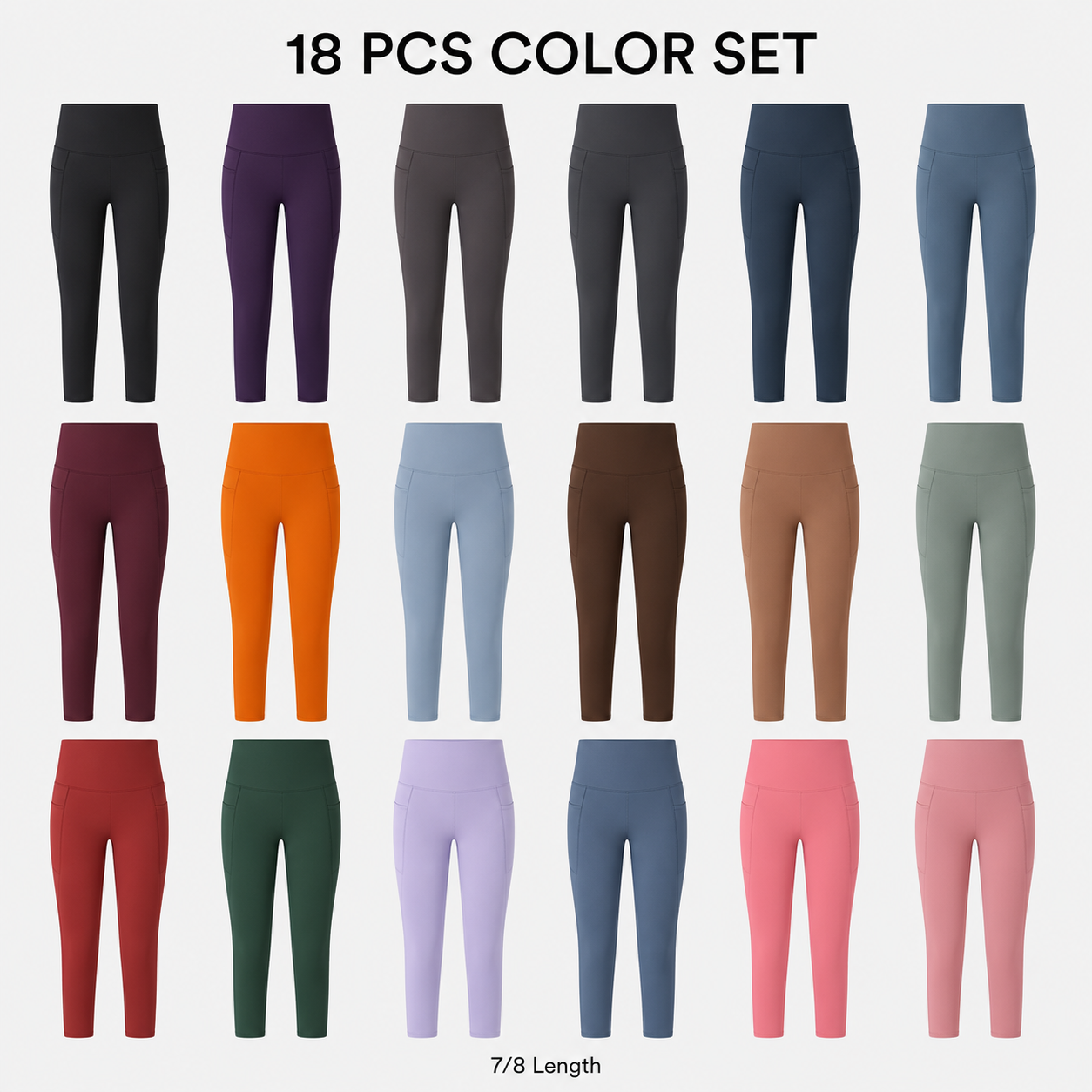 High-Waisted Pocket Shaping Leggings