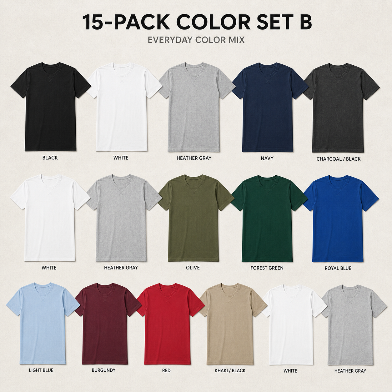 ⚡FINAL SALE⚡-Men's Lightweight Crewneck T-Shirts