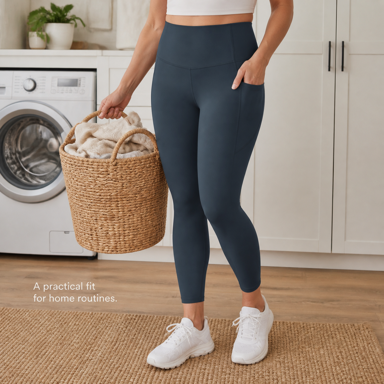 High-Waisted Pocket Shaping Leggings