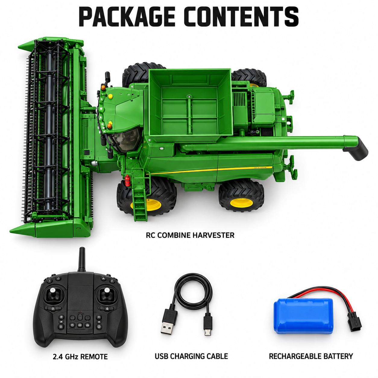 G80 Remote-Control Combine Harvester Model