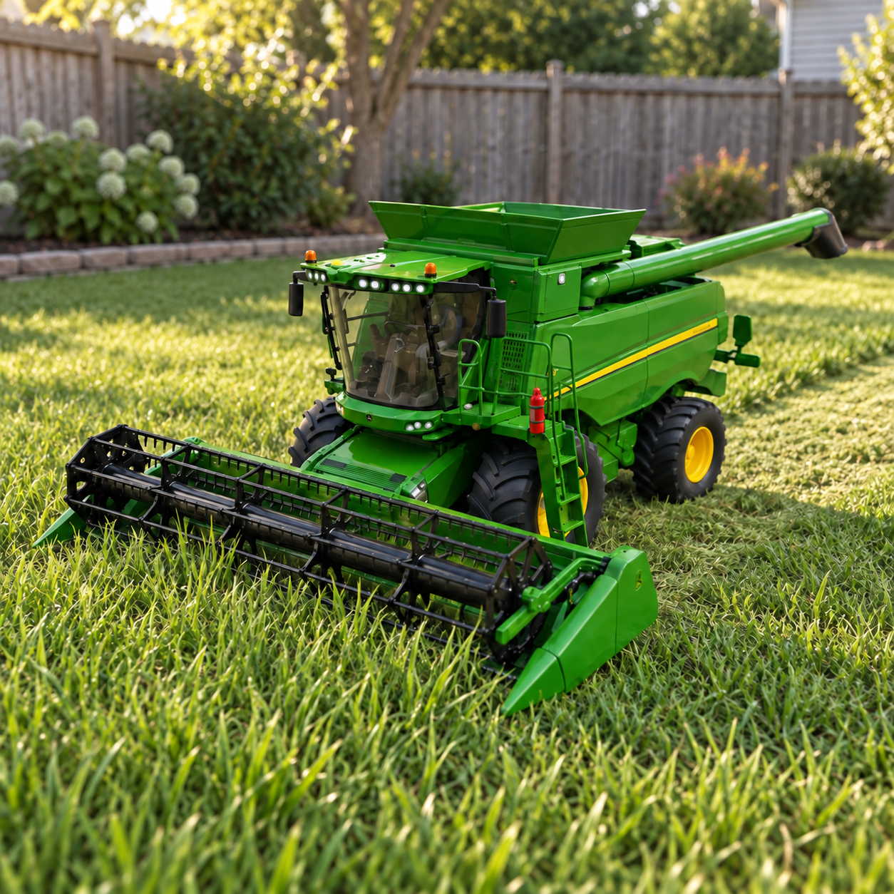 G80 Remote-Control Combine Harvester Model